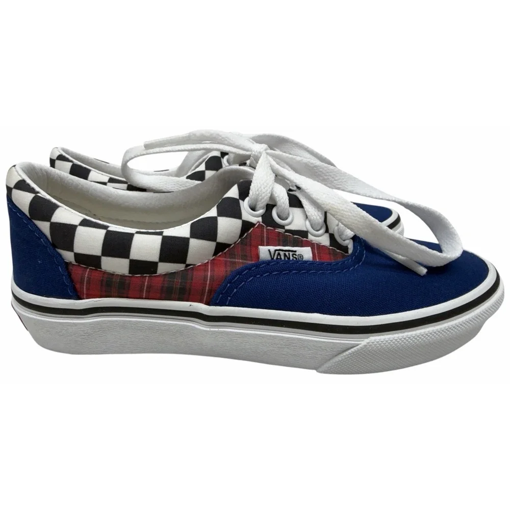 Youth Vans‎ ERA Skate Shoes NIB! Kids Sz- 1 Plaid Checkerboard VN0A38H8V3G